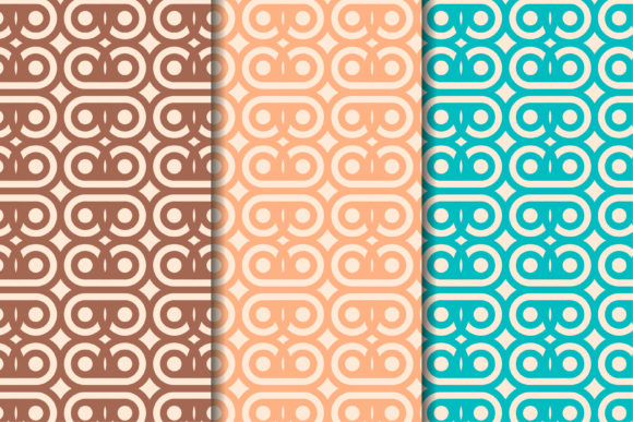 Circle Pattern Pastel Seamless Graphics