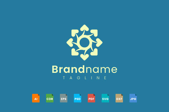 Decorative Flower Logo Template