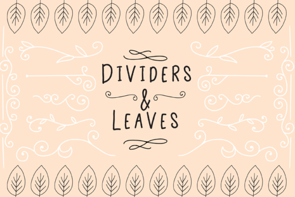 Dividers and Leaves: Graphics for Decorative Elements