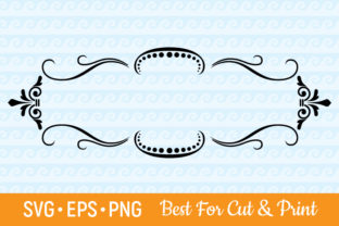 Frame Border Decorative Monogram: Graphics for Crafts