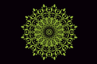 Green Mandala Graphic Design