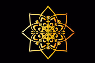Mandala Graphic Star Design