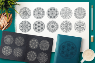 Sacred Geometric Mandalas Collection for Graphics and Illustrations