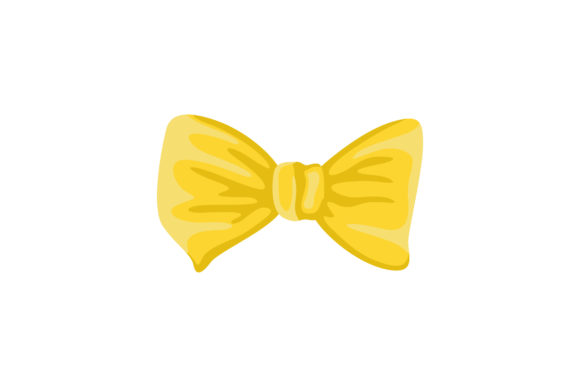 The Coolest Yellow Ribbon Illustration: Graphics for Editorial & Website Use